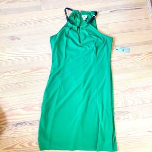 Worthington Green Cocktail Dress NWT